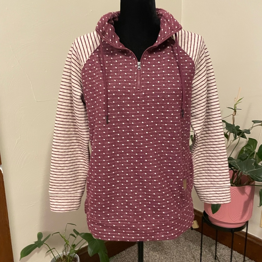 Maurice's Quarter-Zip Sweater M